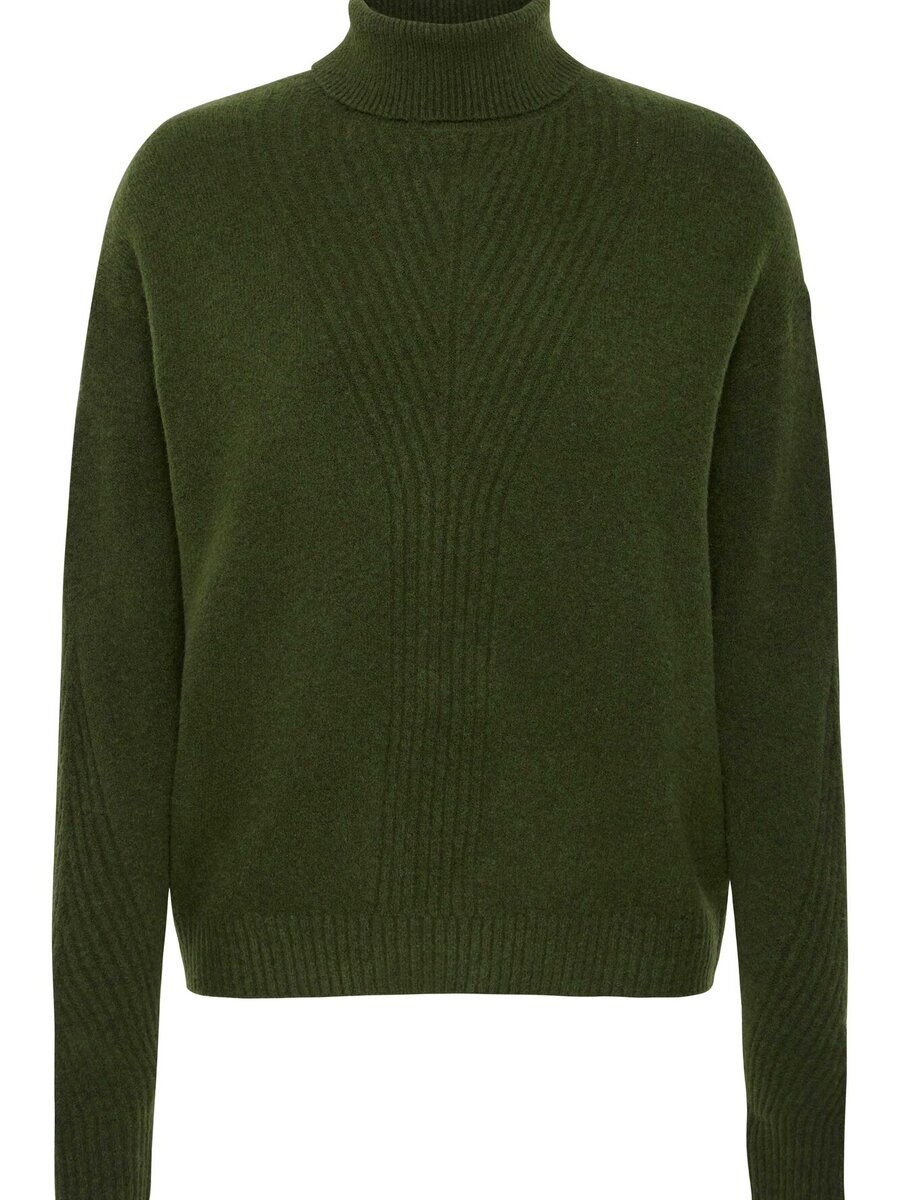 Pull van het merk Ichi in het Groen