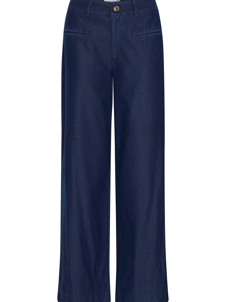 Broek van het merk Ichi in het Blauw