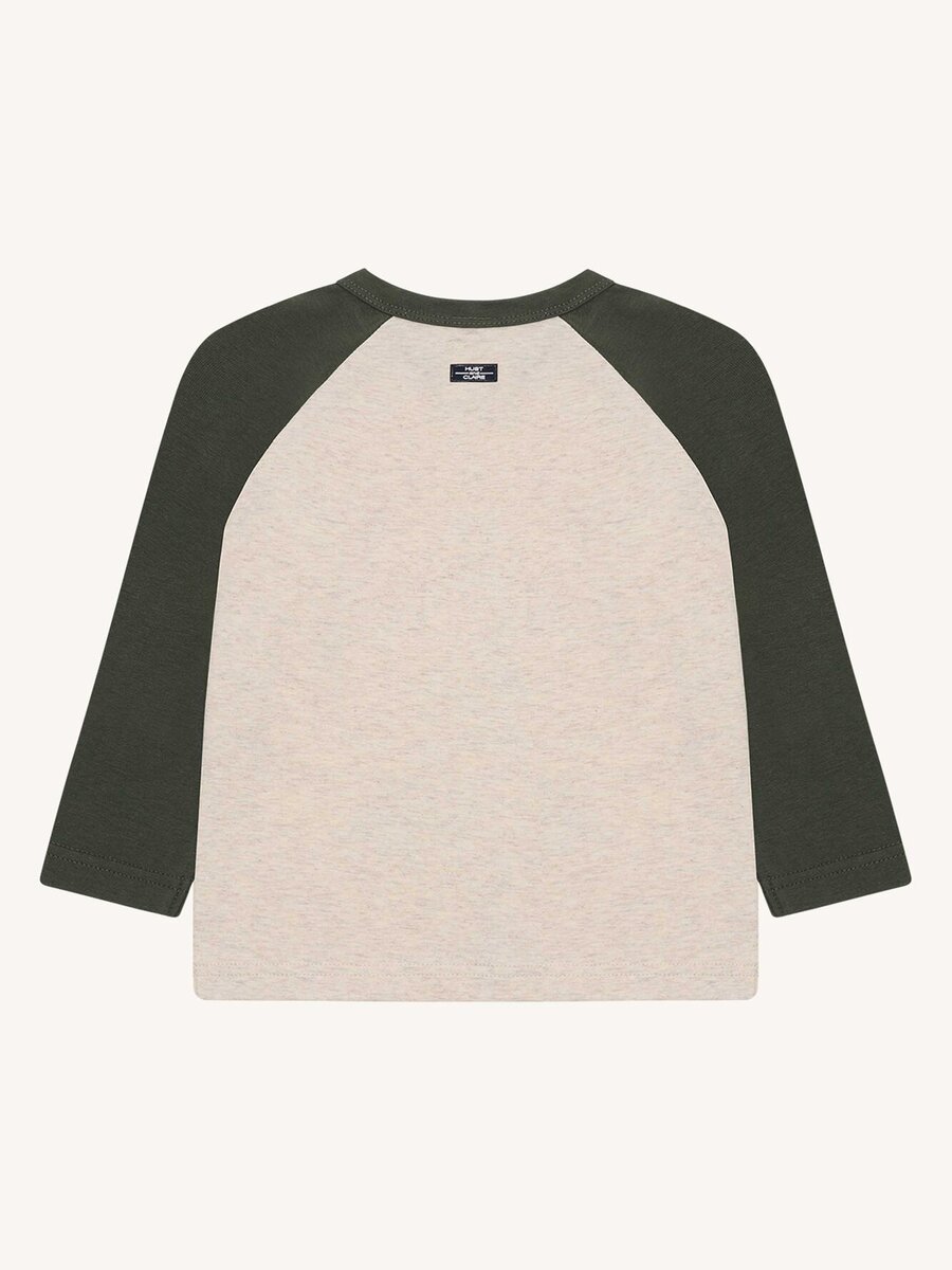T-shirt van het merk Hust&claire in het Beige