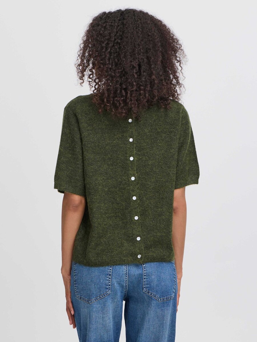 Pull van het merk Ichi in het Groen
