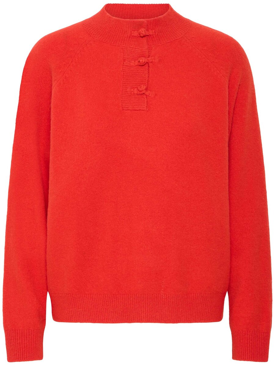 Pull van het merk Ichi in het Rood