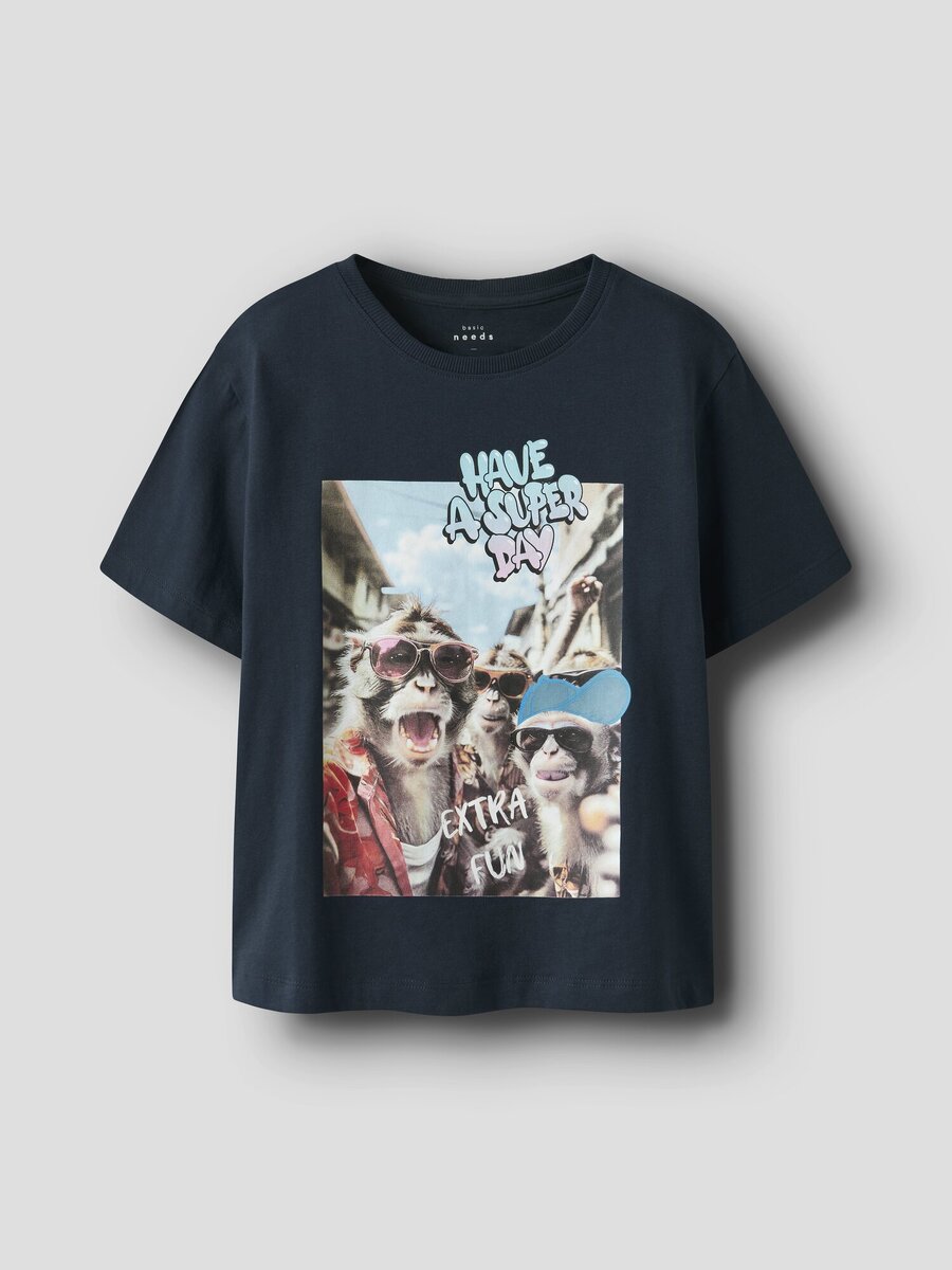 T-shirt van het merk Name It in het Marine