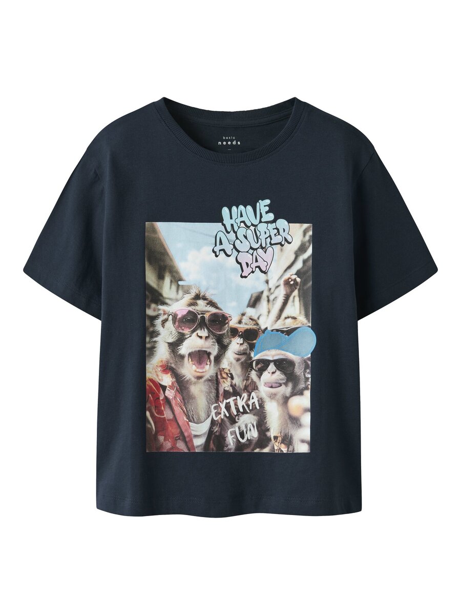 T-shirt van het merk Name It in het Marine