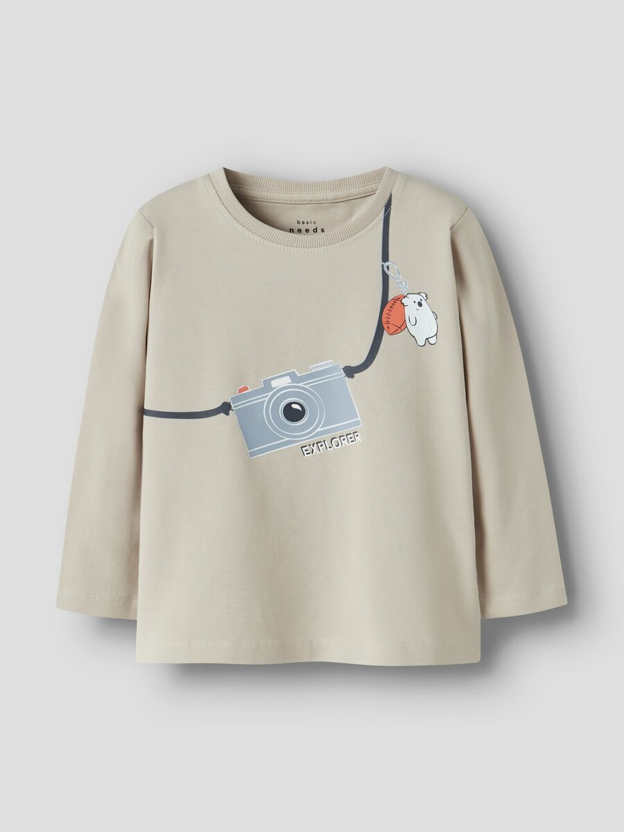 T-shirt van het merk Name It in het Beige