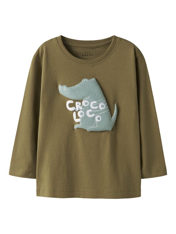 T-shirt van het merk Name It in het Bruin