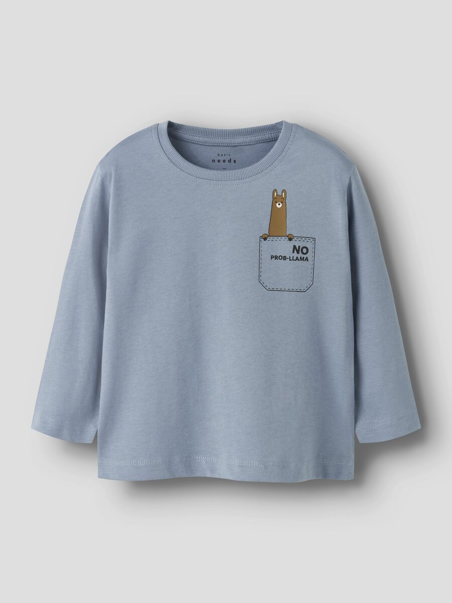 T-shirt van het merk Name It in het Blauw
