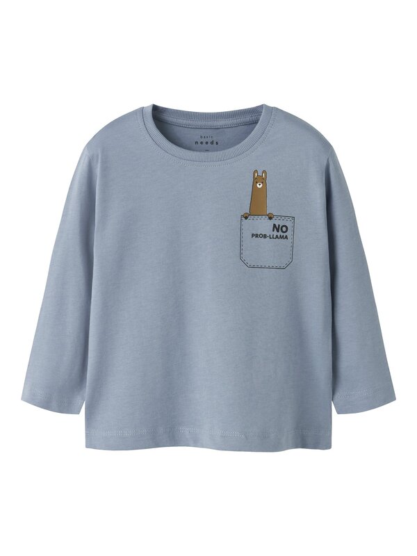 T-shirt van het merk Name It in het Blauw