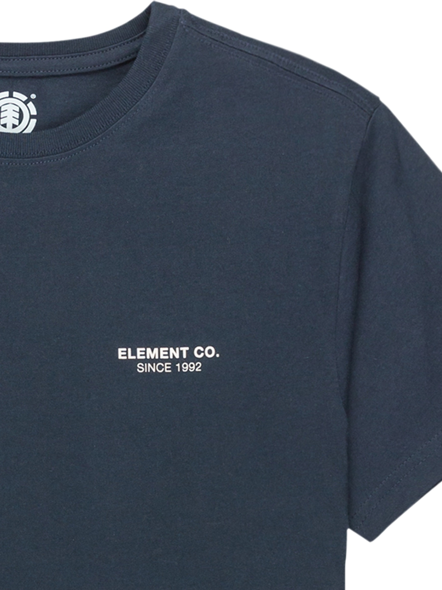 T-shirt van het merk Element in het Marine