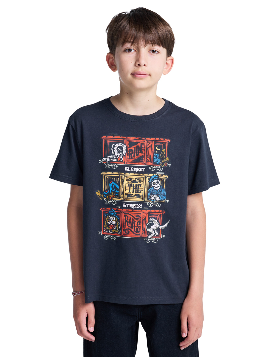 T-shirt van het merk Element in het Zwart