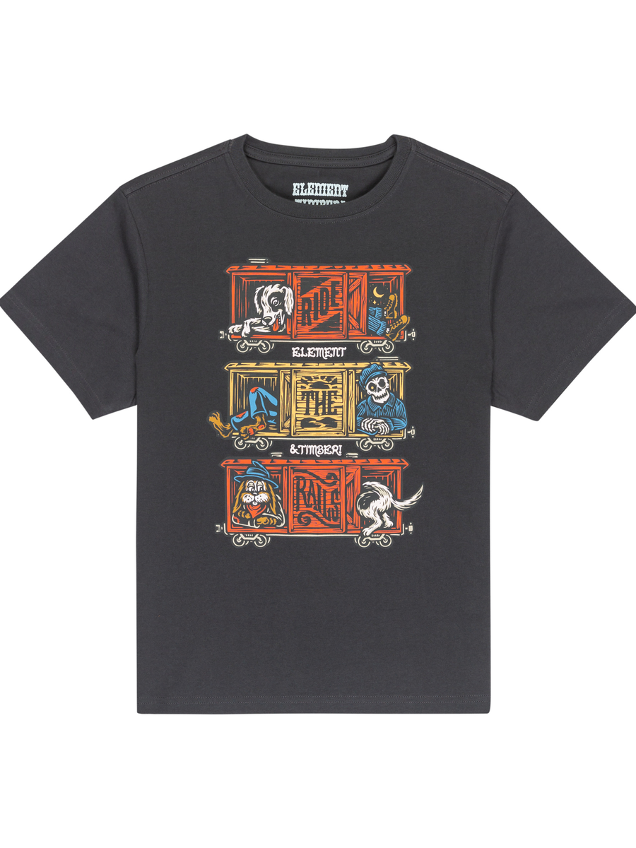 T-shirt van het merk Element in het Zwart