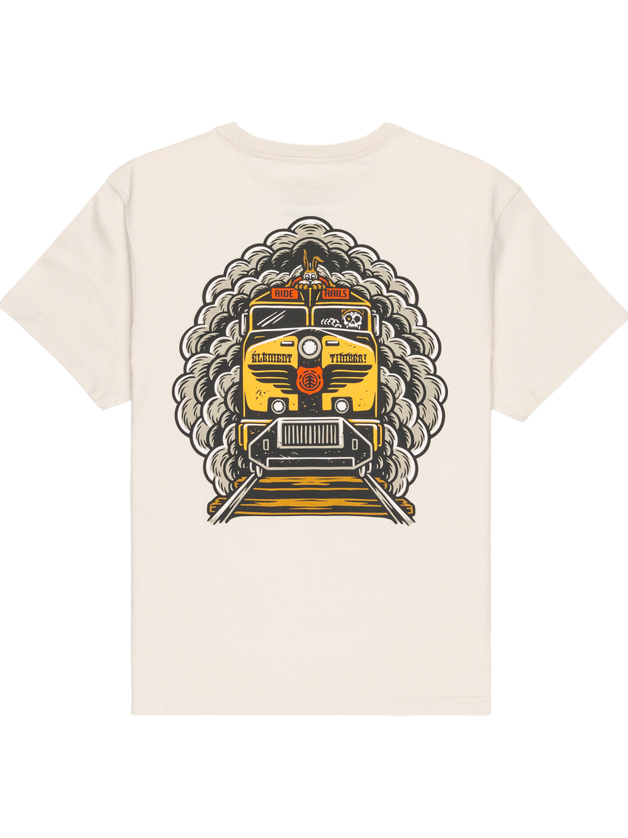 T-shirt van het merk Element in het Ecru