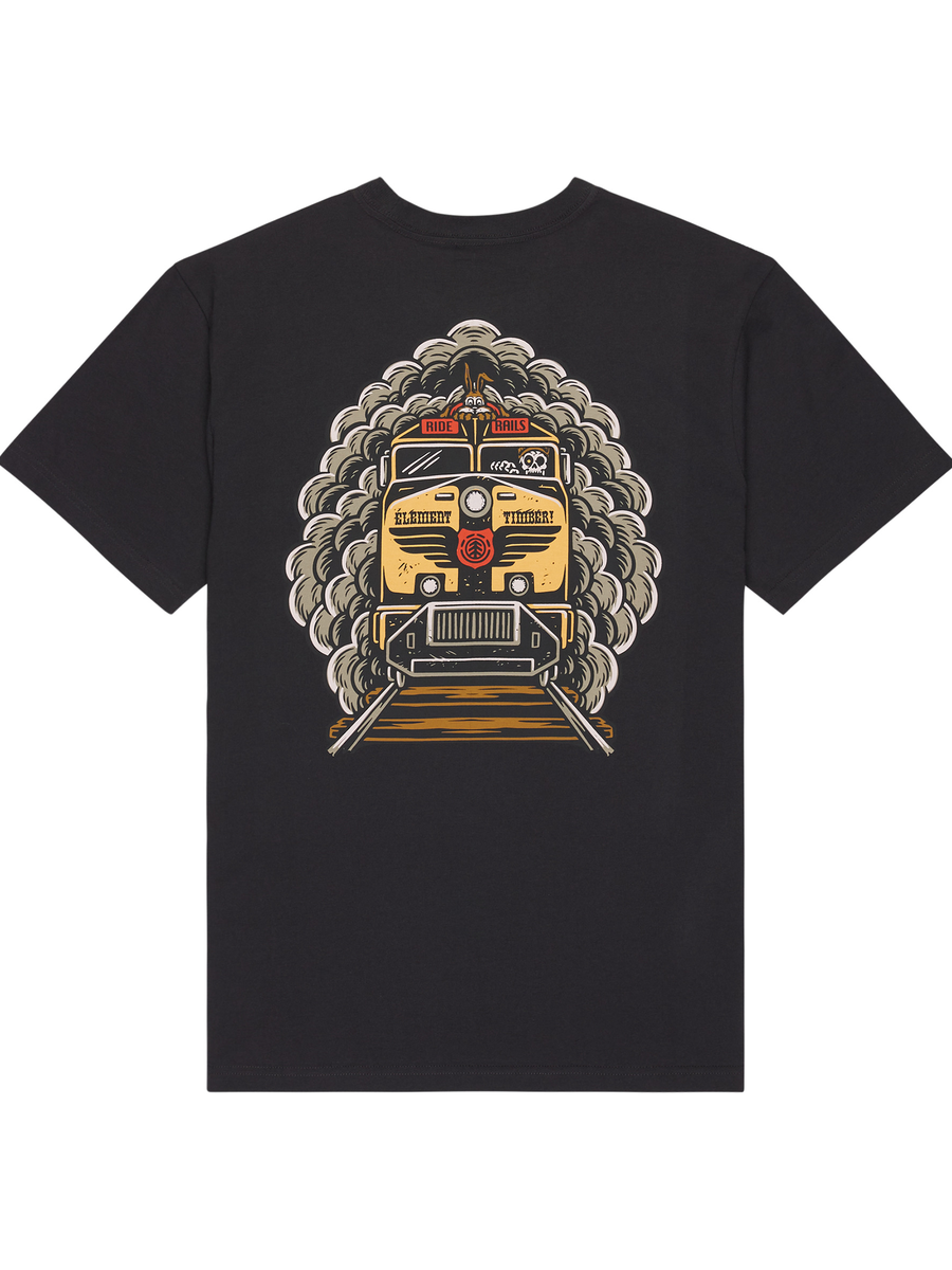 T-shirt van het merk Element in het Zwart