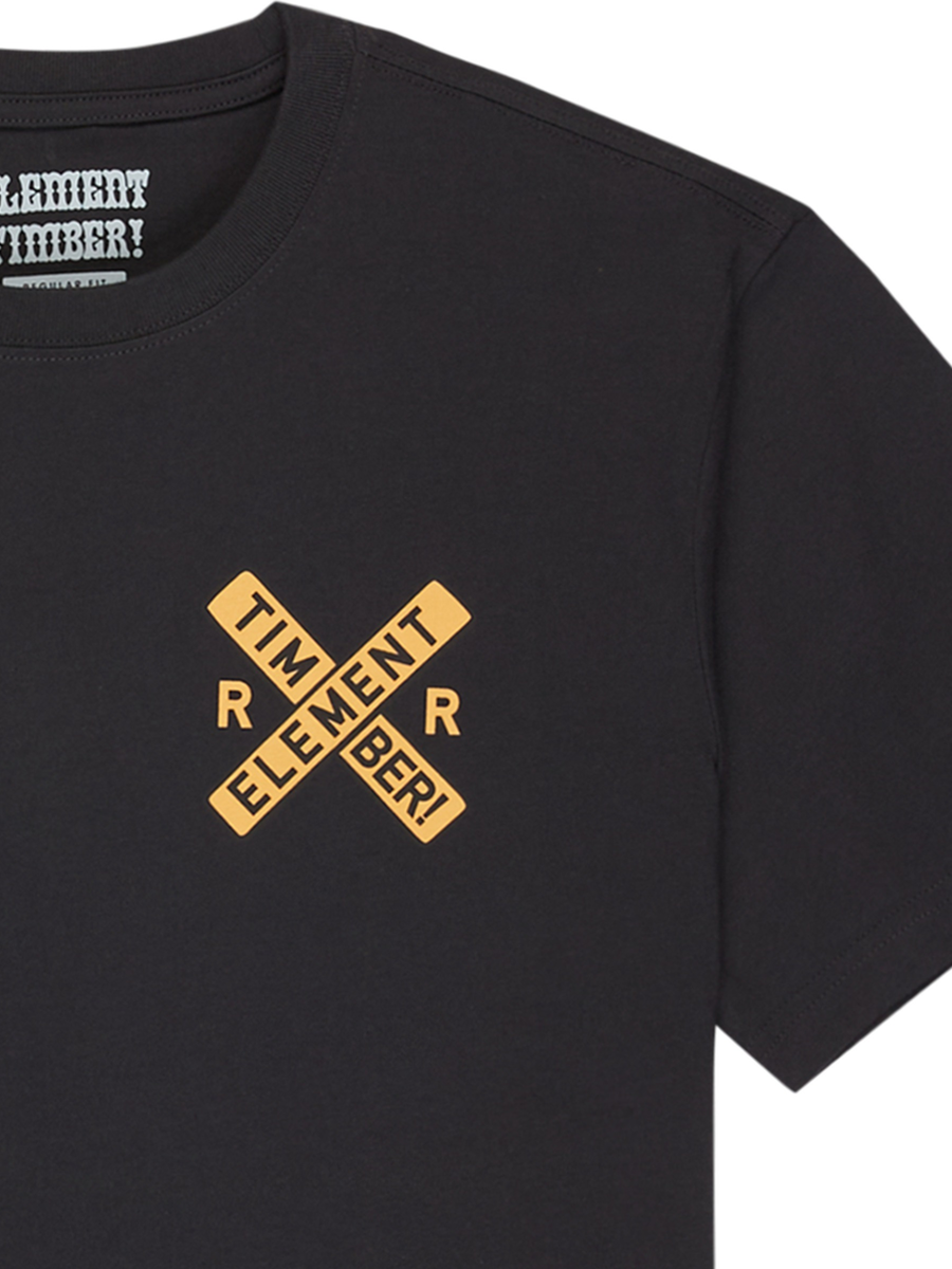T-shirt van het merk Element in het Zwart