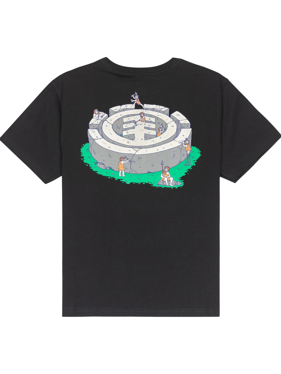 T-shirt van het merk Element in het Zwart