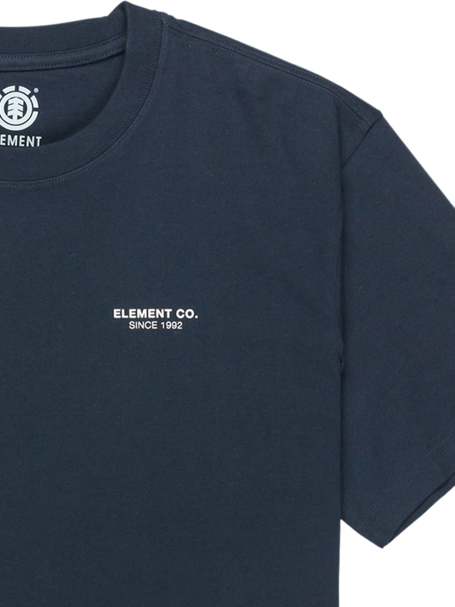 T-shirt van het merk Element in het Marine