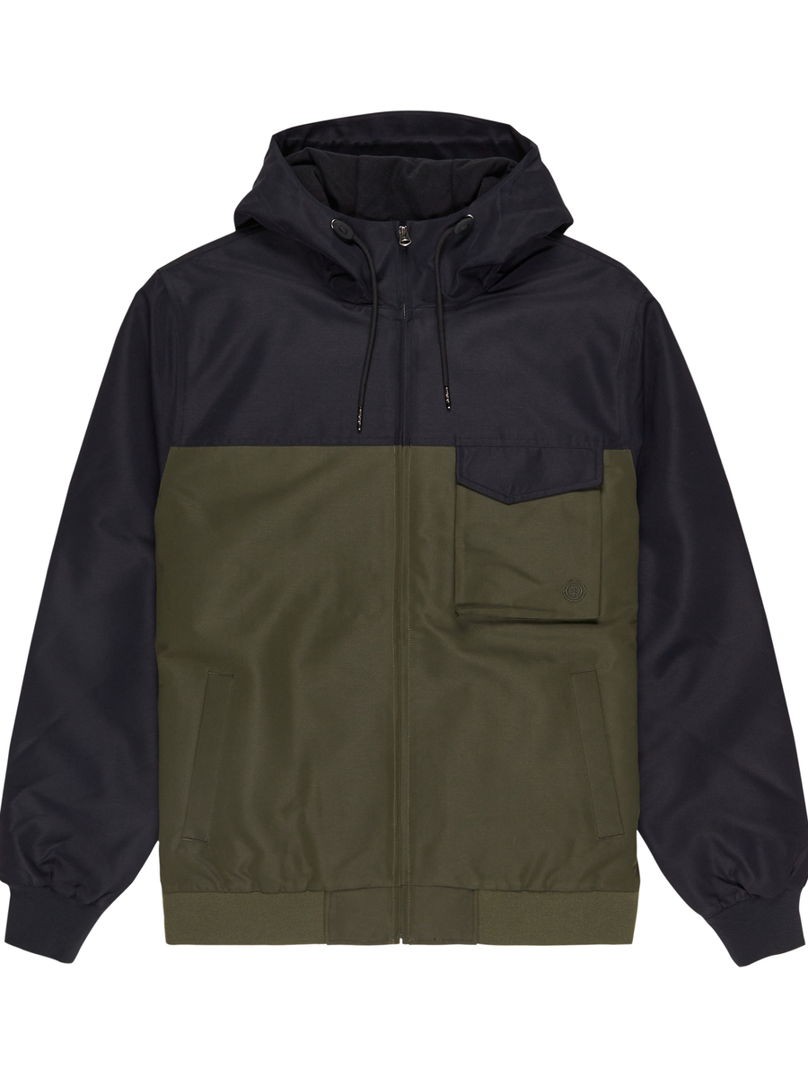 Jacket van het merk Element in het Groen
