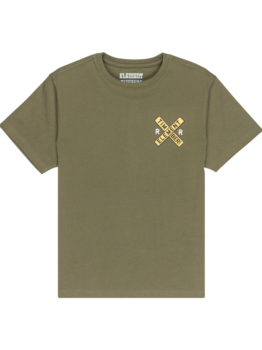T-shirt van het merk Element in het Groen