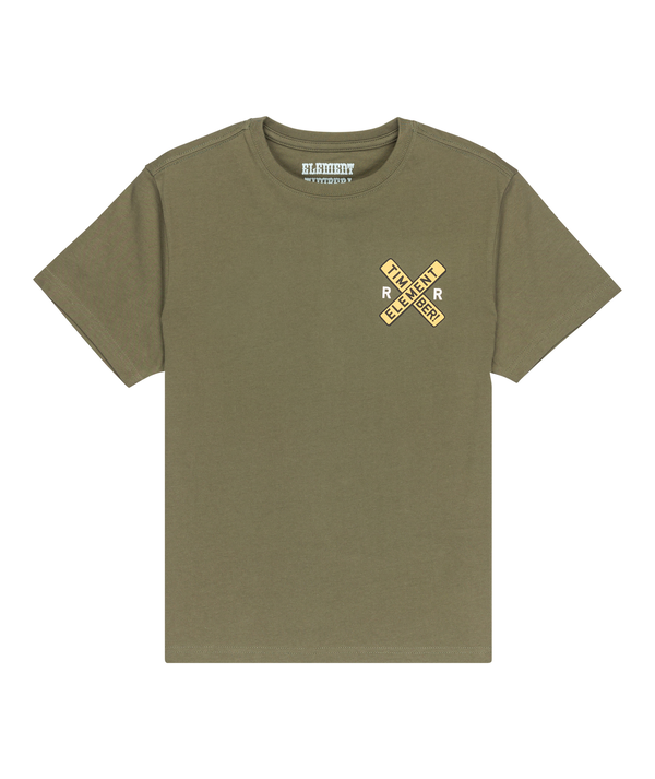 T-shirt van het merk Element in het Groen