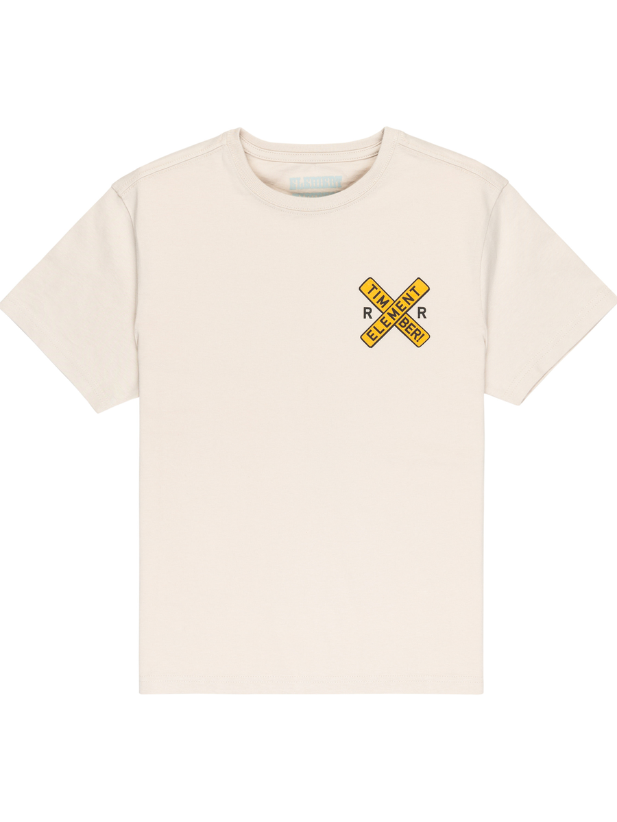 T-shirt van het merk Element in het Ecru