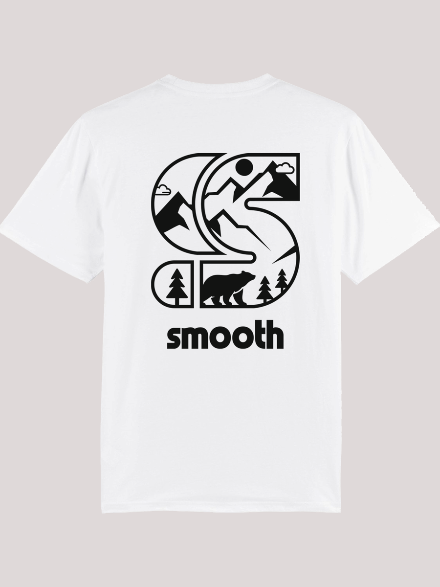 T-shirt van het merk Smooth in het Wit