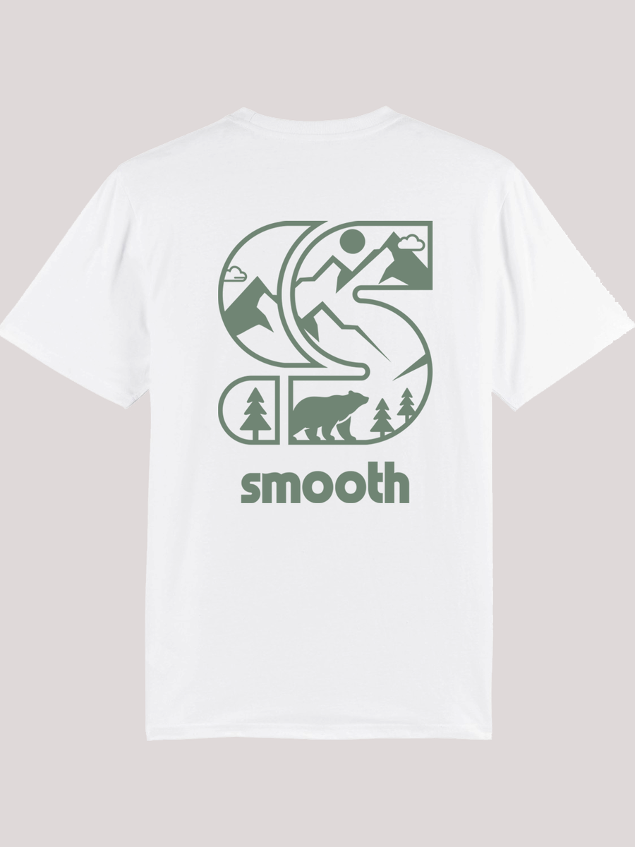 T-shirt van het merk Smooth in het Wit