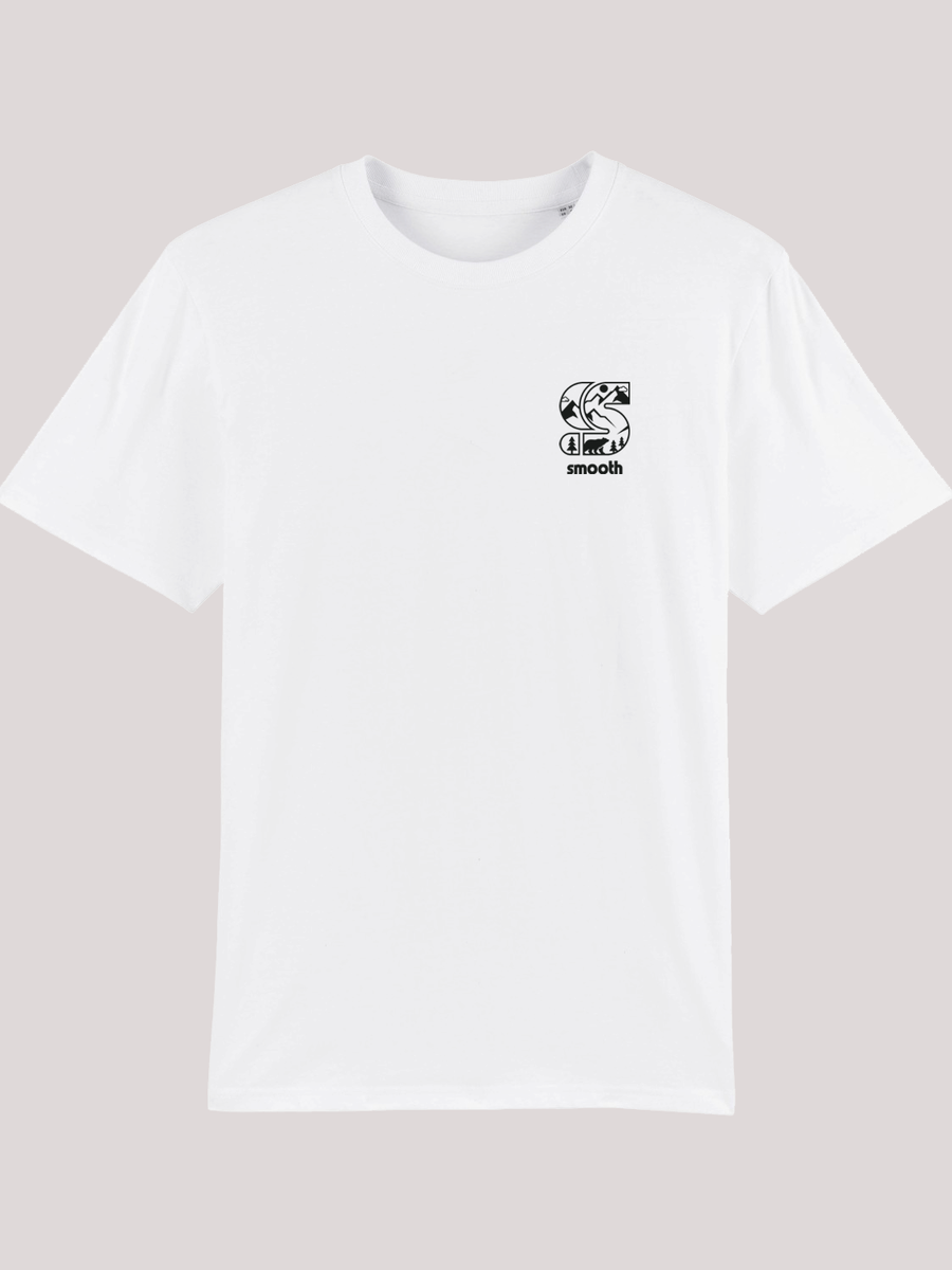 T-shirt van het merk Smooth in het Wit