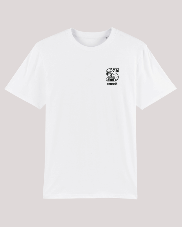T-shirt van het merk Smooth in het Wit
