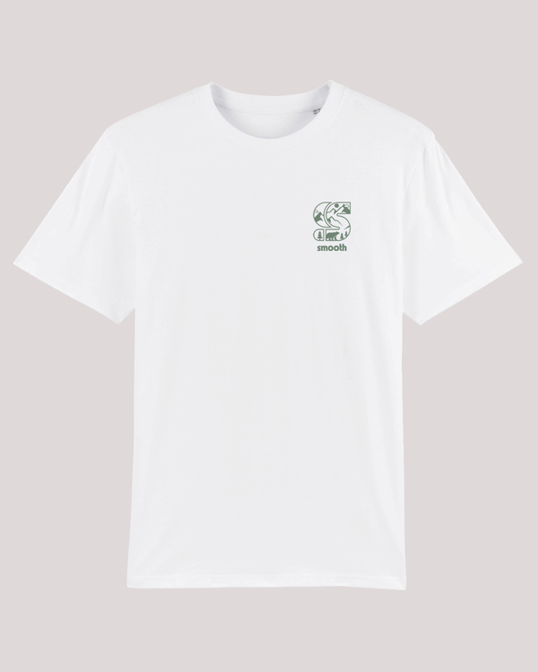 T-shirt van het merk Smooth in het Wit