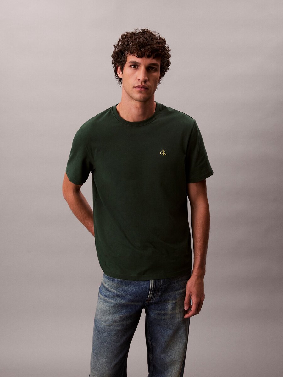 T-shirt van het merk Calvin Klein in het Groen