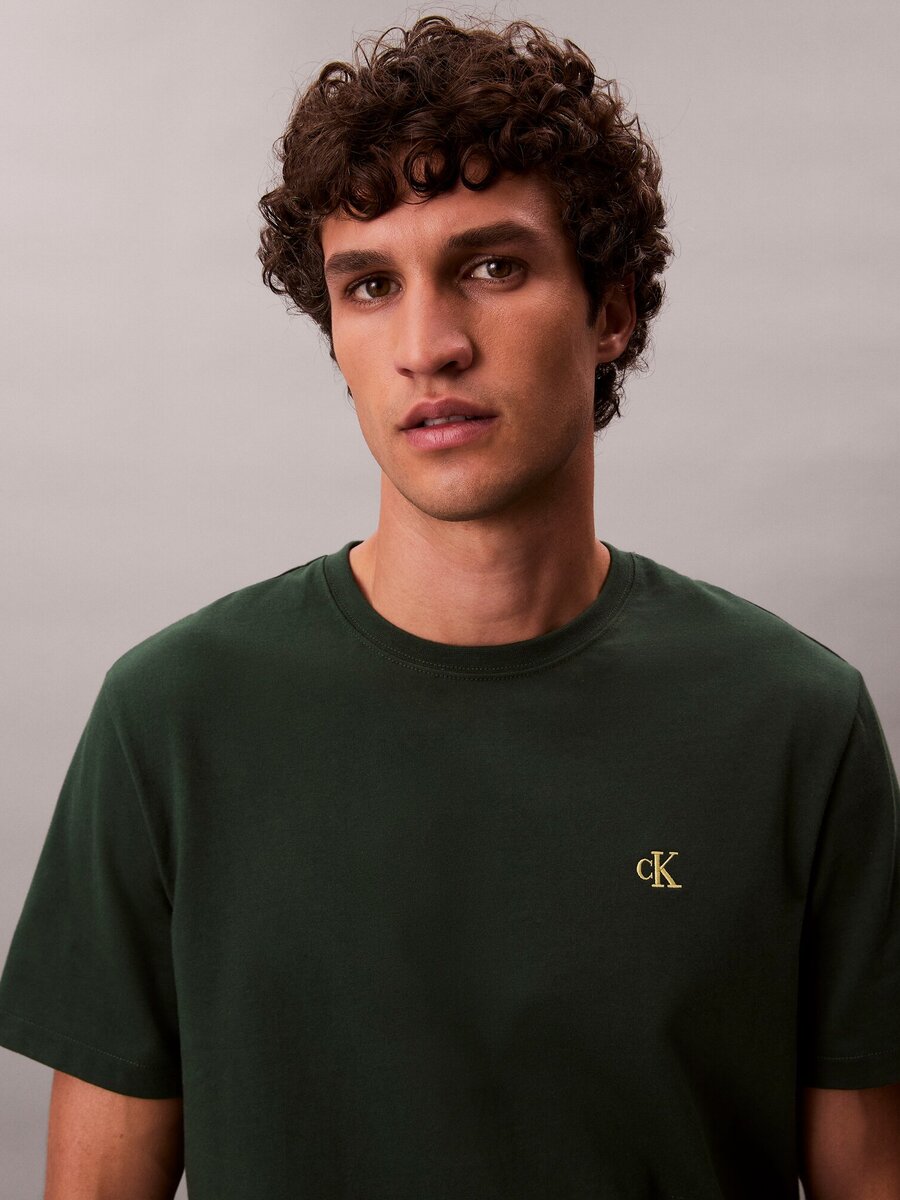 T-shirt van het merk Calvin Klein in het Groen