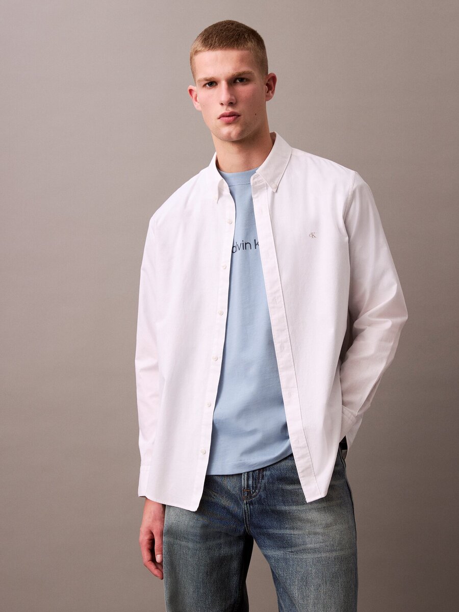 Hemd van het merk Calvin Klein in het Wit