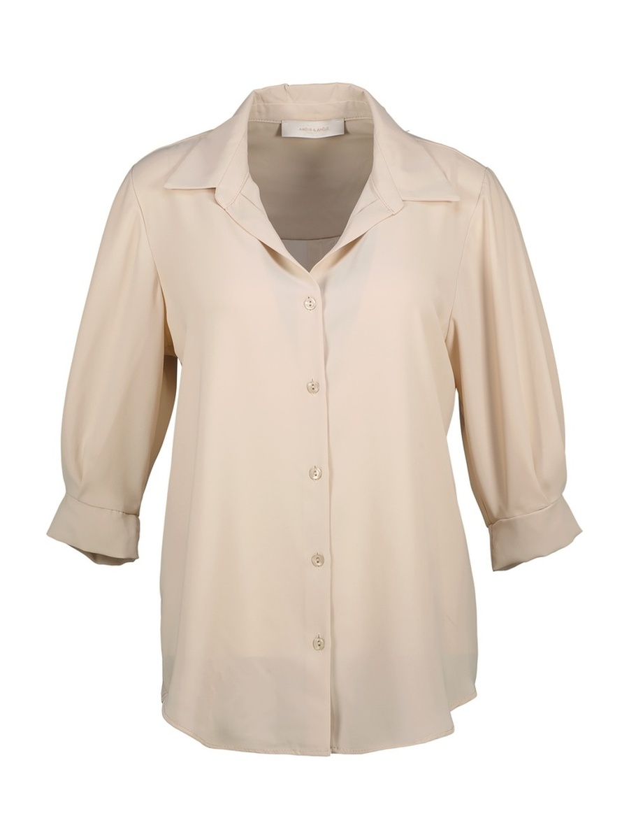Bloes van het merk Amelie&amelie in het Beige