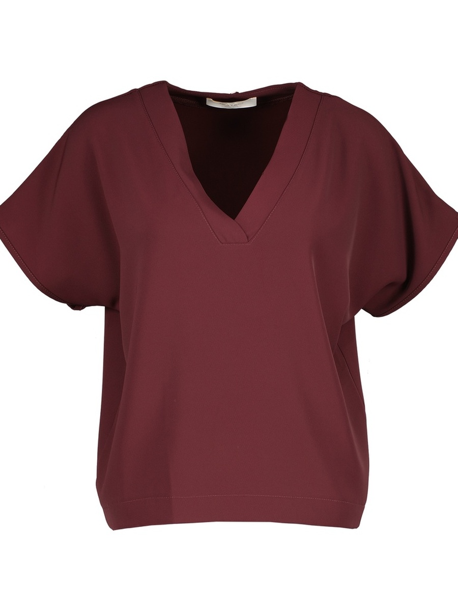 T-shirt van het merk Amelie&amelie in het Bordeaux
