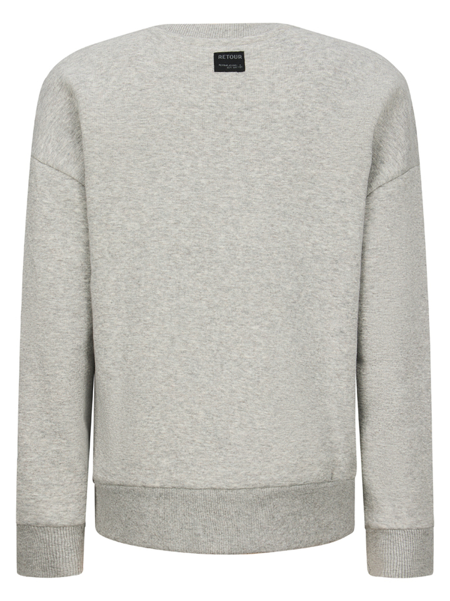 Sweater van het merk Retour in het Grijs