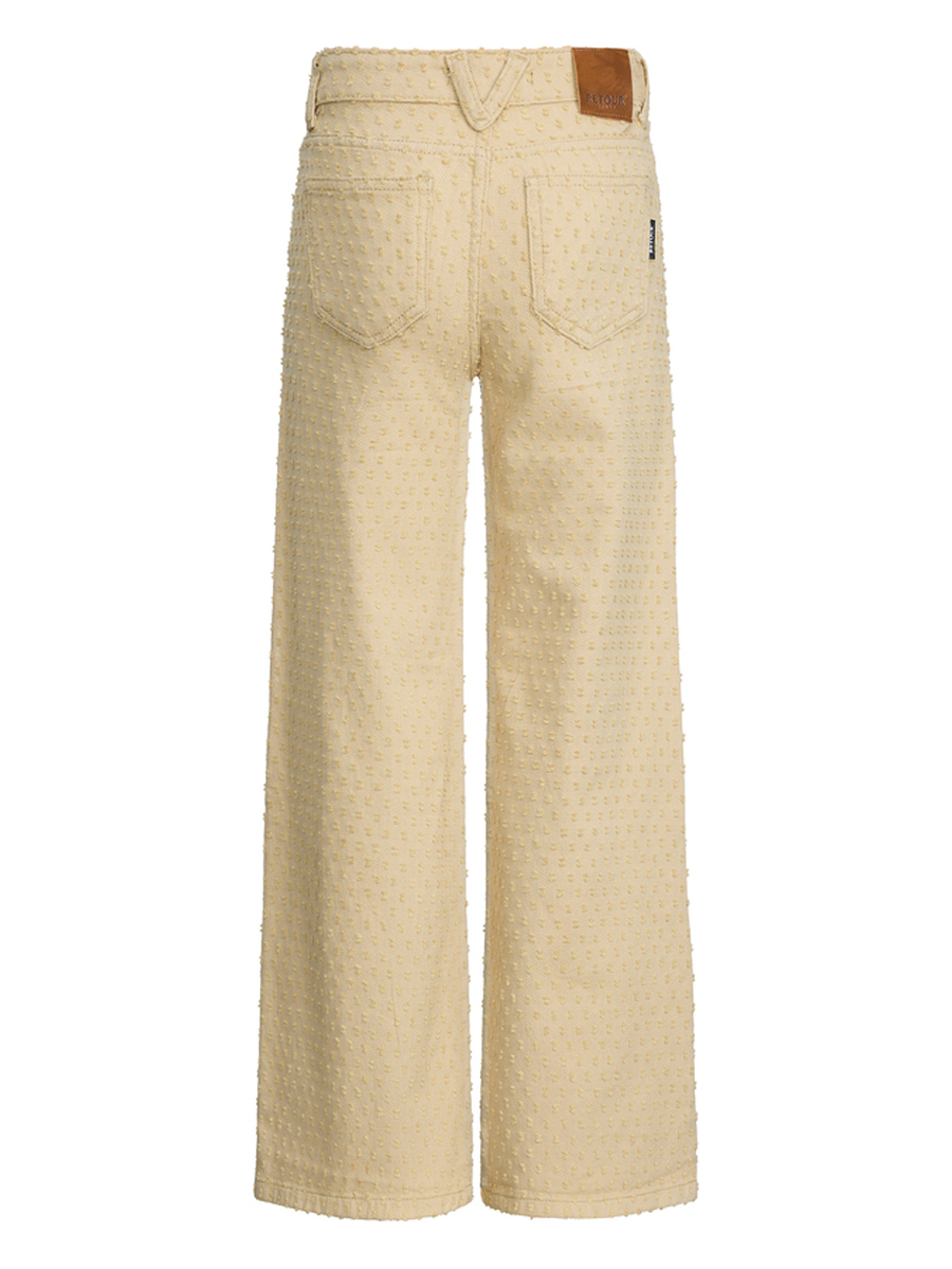 Broek van het merk Retour in het Beige