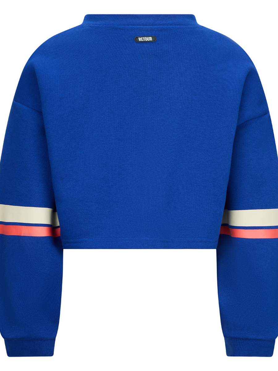 Sweater van het merk Retour in het Blauw