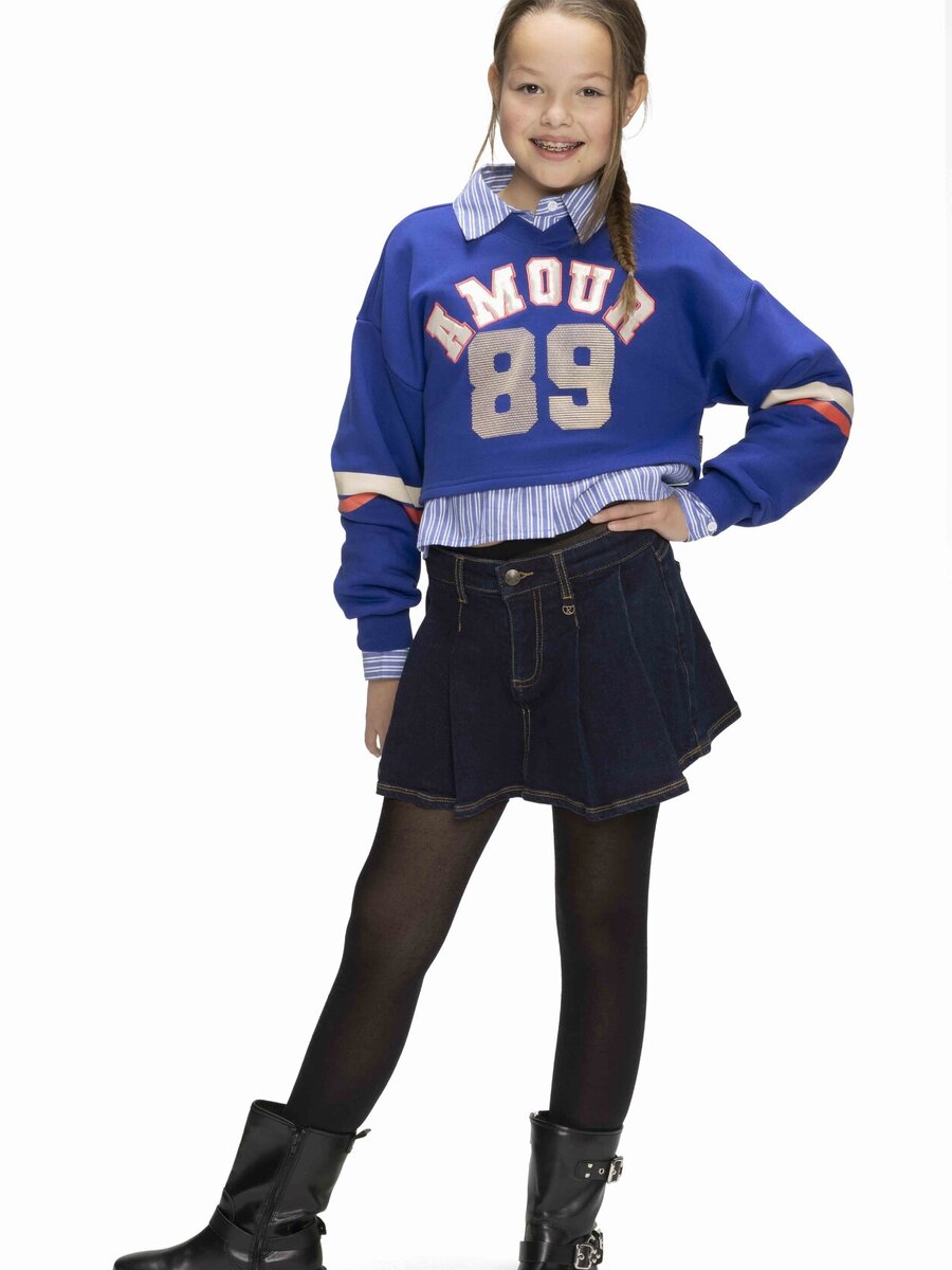 Sweater van het merk Retour in het Blauw