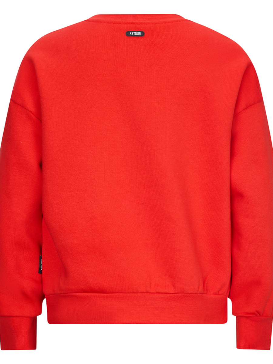 Sweater van het merk Retour in het Rood