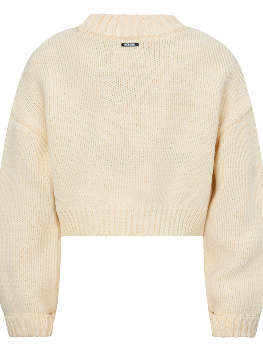 Pull van het merk Retour in het Beige