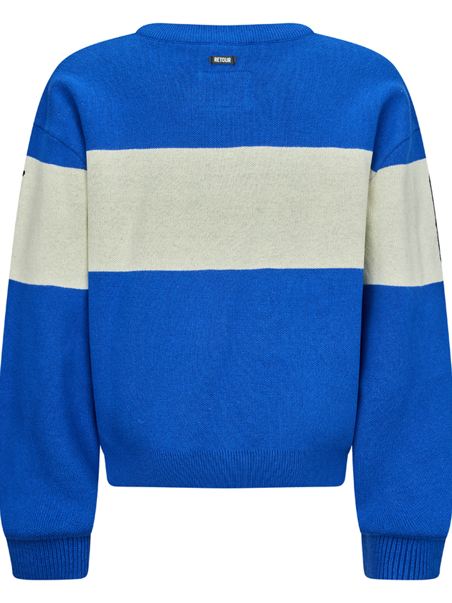 Pull van het merk Retour in het Blauw