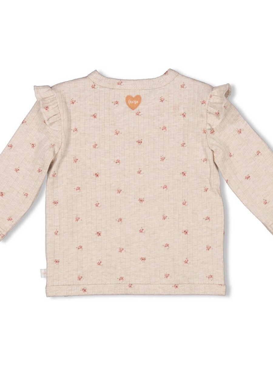T-shirt van het merk Feetje in het Beige