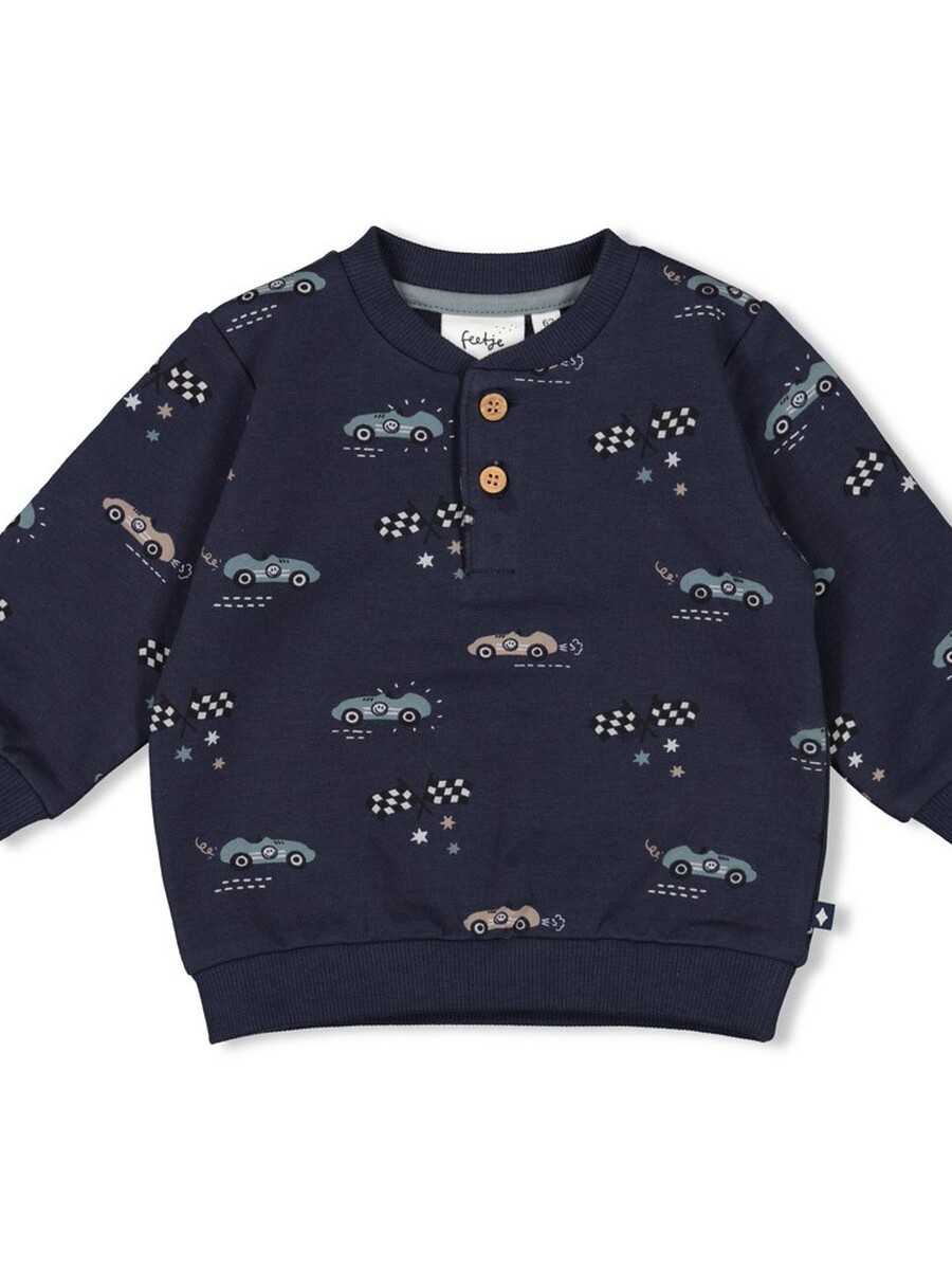 Sweater van het merk Feetje in het Marine