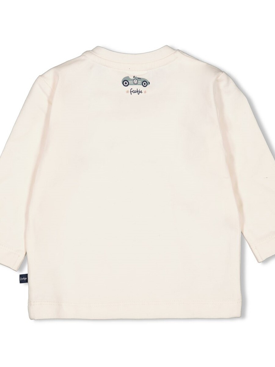 T-shirt van het merk Feetje in het Ecru