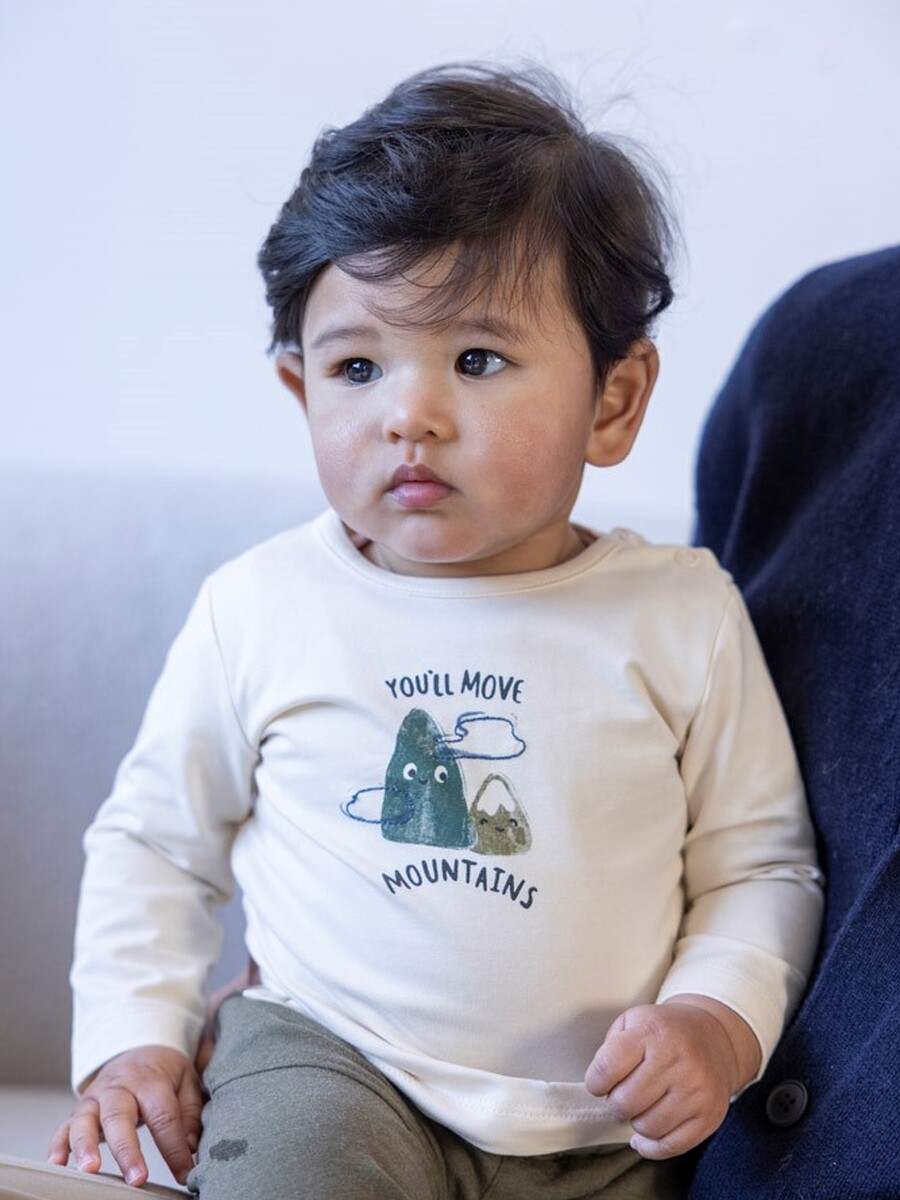 T-shirt van het merk Feetje in het Ecru