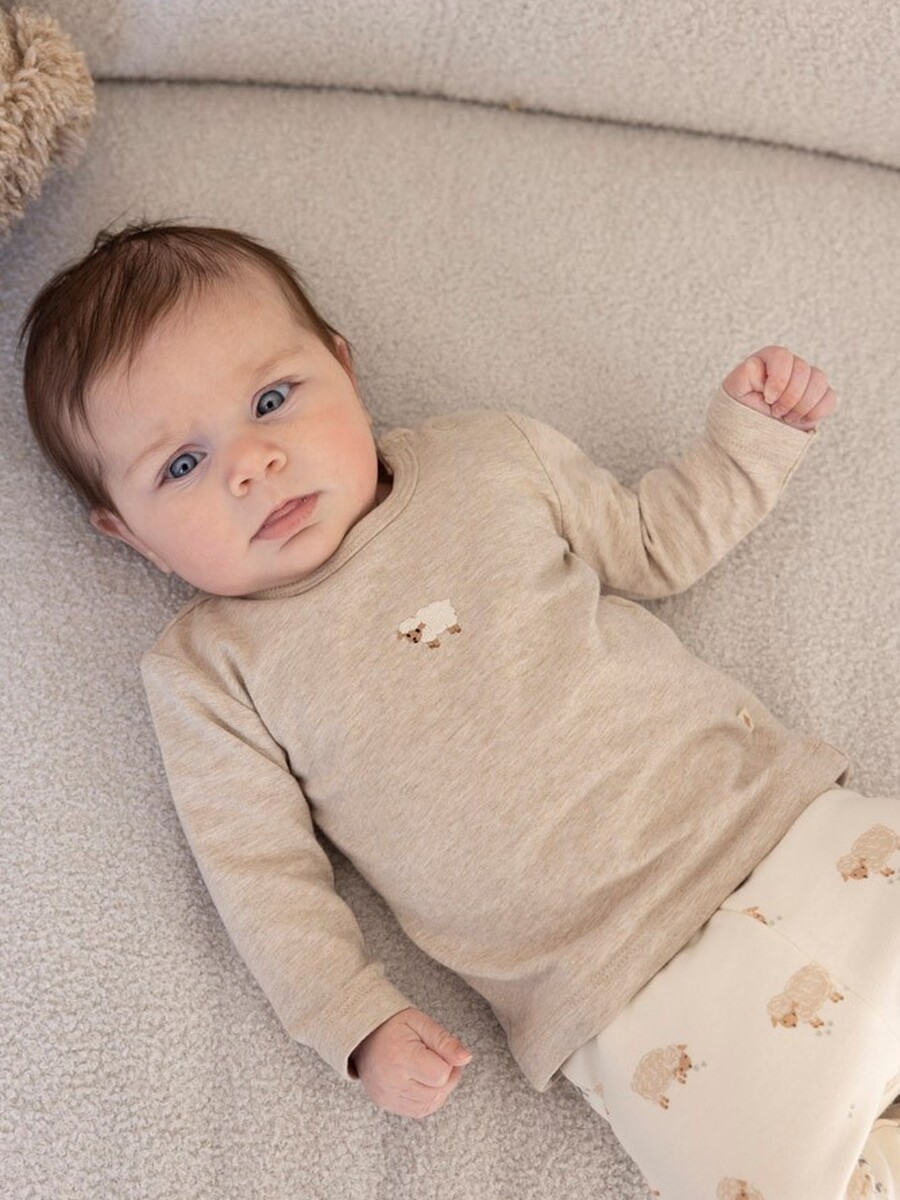 T-shirt van het merk Feetje in het Beige