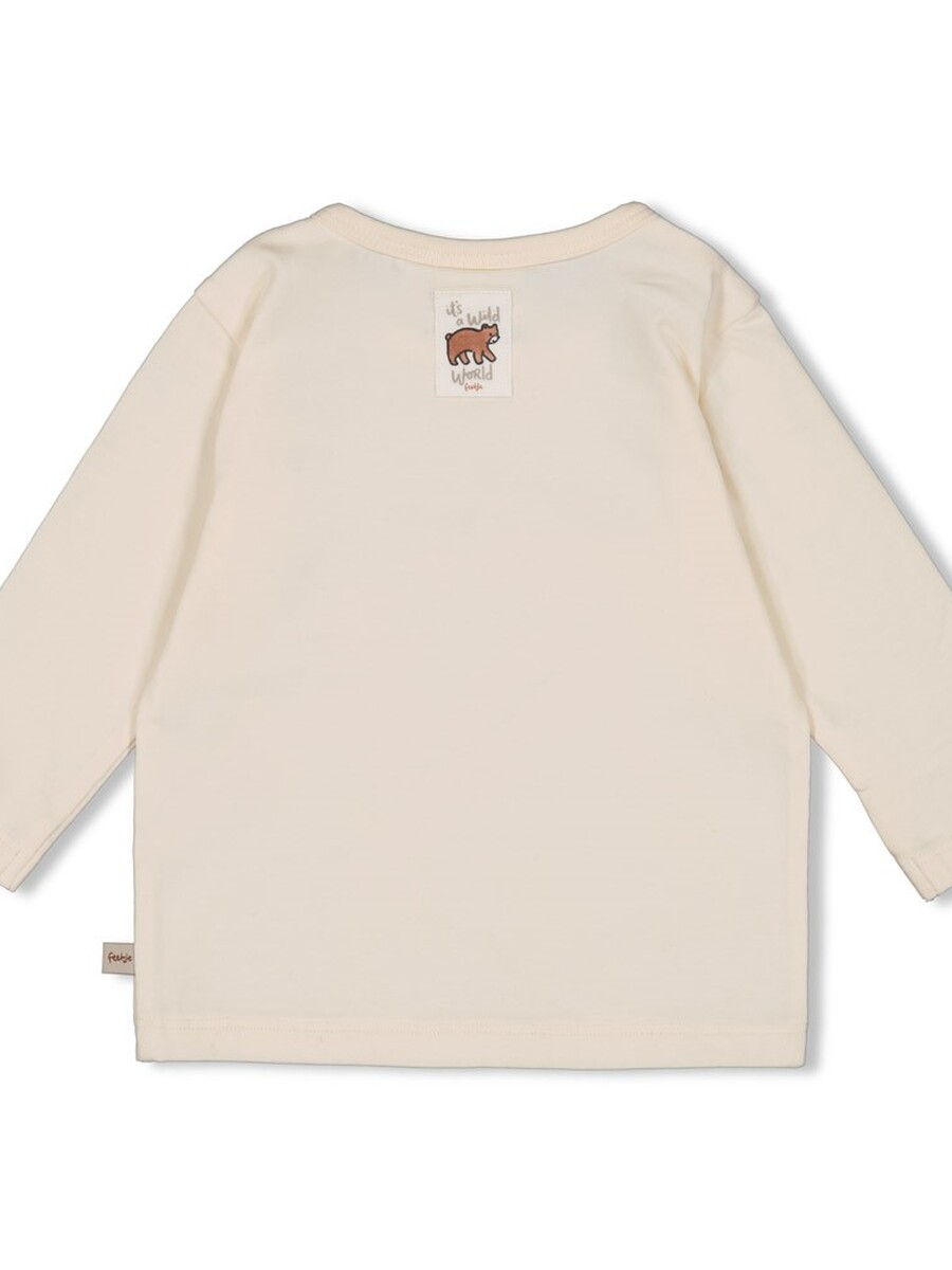 T-shirt van het merk Feetje in het Ecru