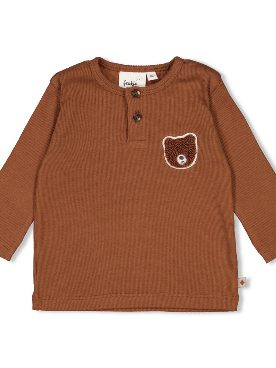 T-shirt van het merk Feetje in het Bruin