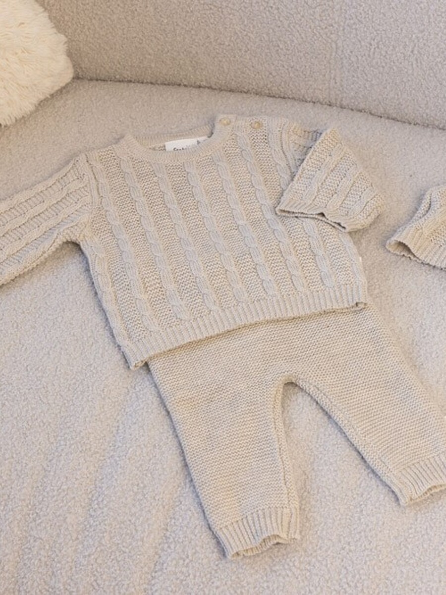 Sweater van het merk Feetje in het Beige