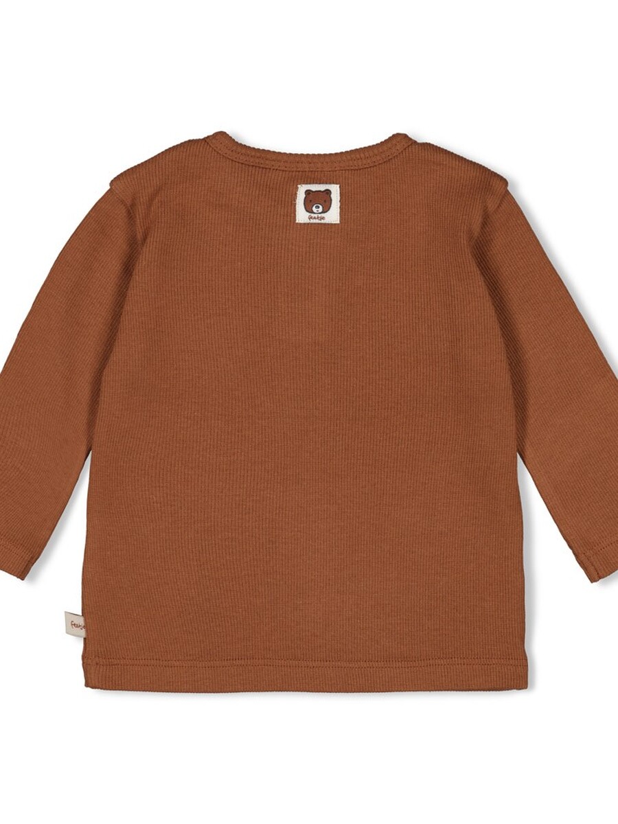 T-shirt van het merk Feetje in het Bruin
