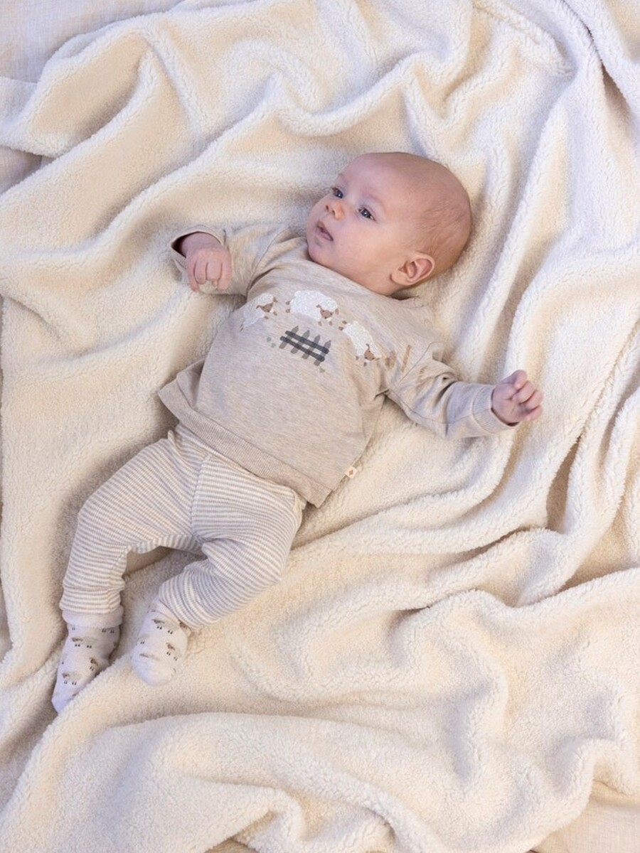 Broek van het merk Feetje in het Beige